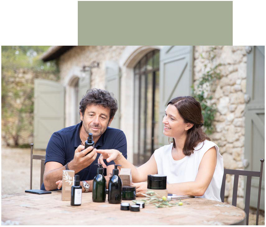 Patrick Bruel, producteur d'huile d'olive dans le Vaucluse