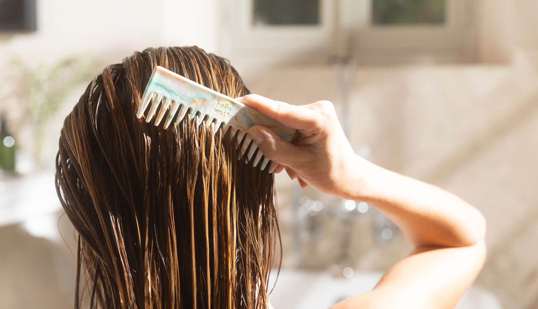 Peigne démêlant tous type de cheveux - 100% upcyclé, France